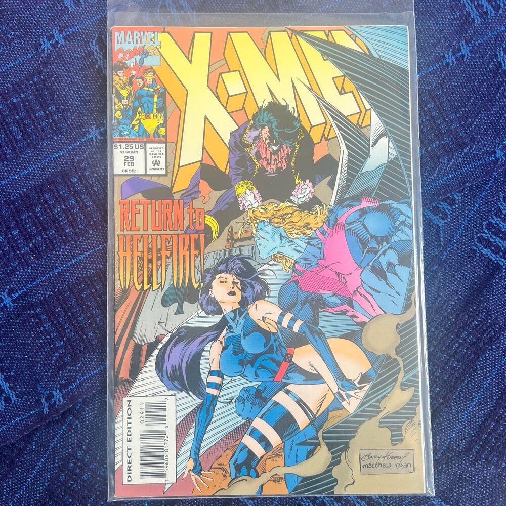 Marvel Comics X-Men #29 (Feb 1994) Return to Hellfire